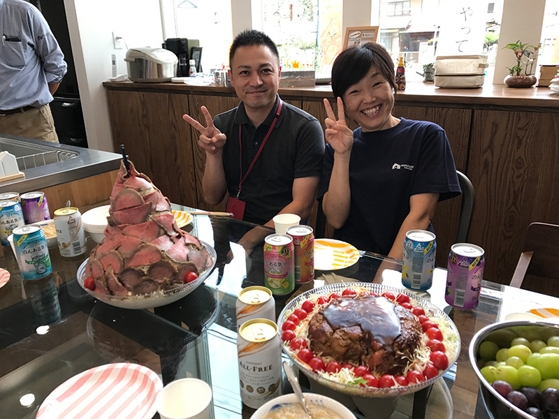 樋渡建設 誕生会